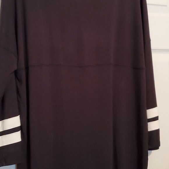 NWT Maurices Women's Black 3/4 Sleeve Tee Size Medium - Picture 6 of 7